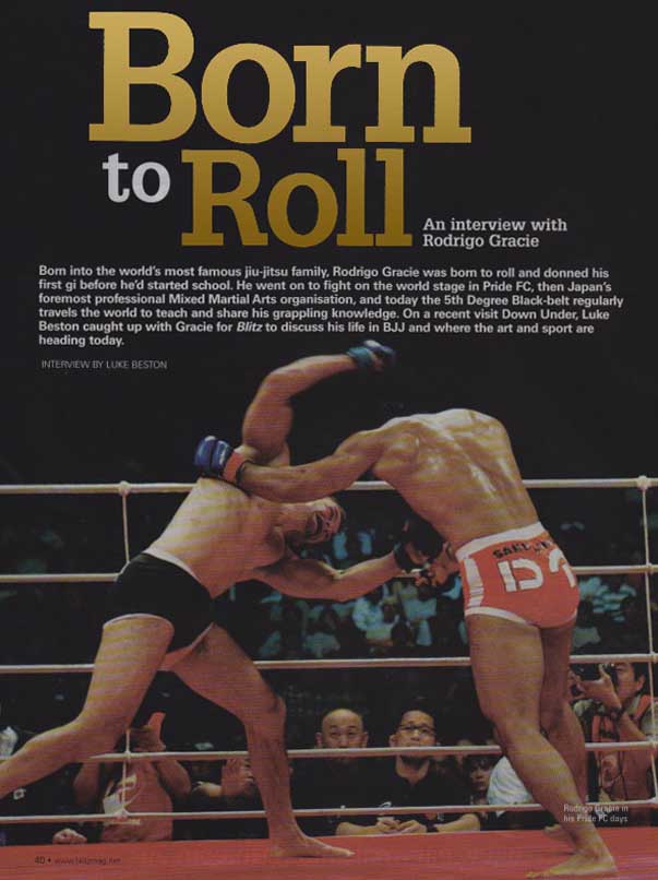 Rodrigo Gracie Pride FC Undefeated Champion