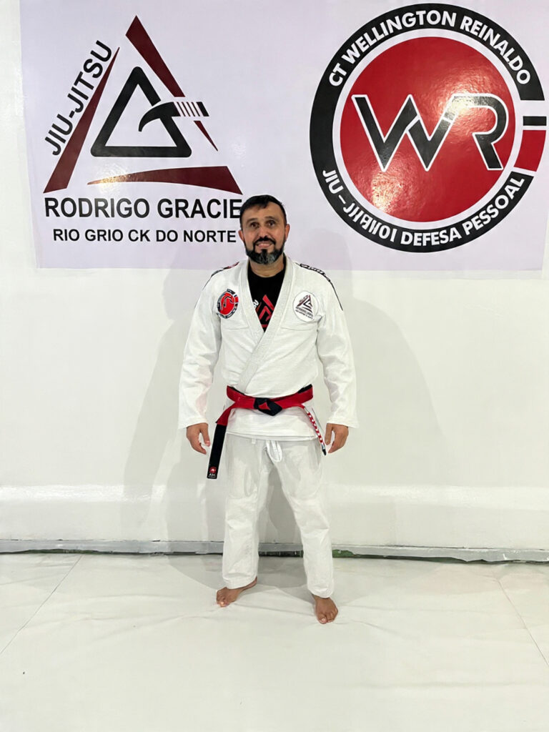 Wellington Reinaldo representitive of Rodrigo Gracie jiu-jitsu RN - Brasil